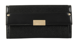 Glitter Clutch, Leather, Black, 013D3V, B, 2*